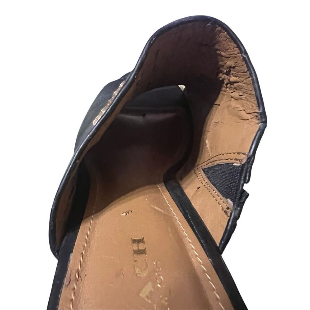 Coach Gayle sandal espadrille wedge open toe slide sz 8.5 - Picture 10 of 10
